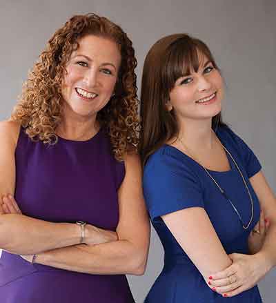 authors Jodi Picoult and  Samantha van Leer