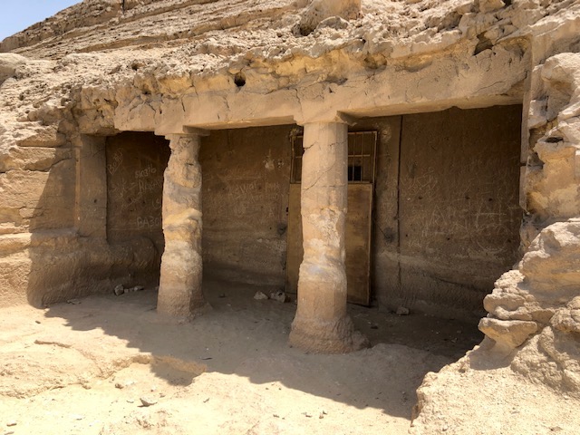 rock-cut tomb