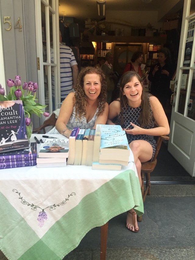 	Book signing in Nantucket for OFF THE PAGE